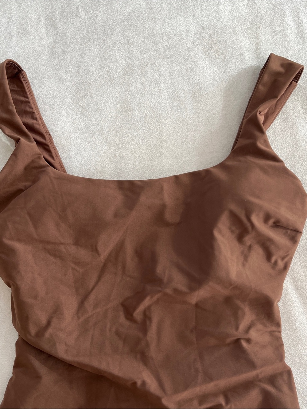 Stylest Classic Brown Scoop One-Piece Swimsuit Size XS NWT - Picture 4 of 7